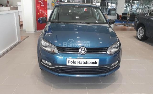 Bán Volkswagen Polo 2016, màu xanh, nhập khẩu nguyên chiếc