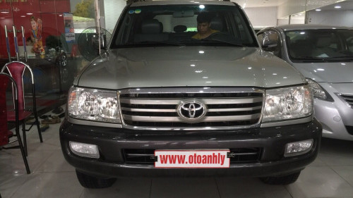 Bán xe Toyota Land Cruiser 4.5MT đời 2007, màu xám 