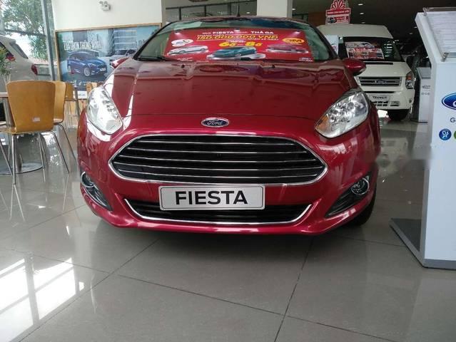 Bán ô tô Ford Fiesta 1.5L AT Titanium năm sản xuất 2018, màu đỏ, giá tốt