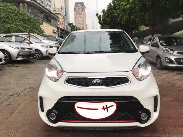 Cần bán xe Kia Morning Si 1.25 AT 2017, màu trắng, giá 382tr