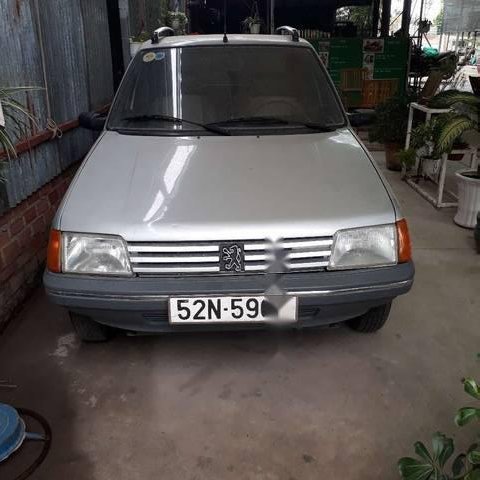 Bán ô tô Peugeot 205 đời 1989, màu bạc0