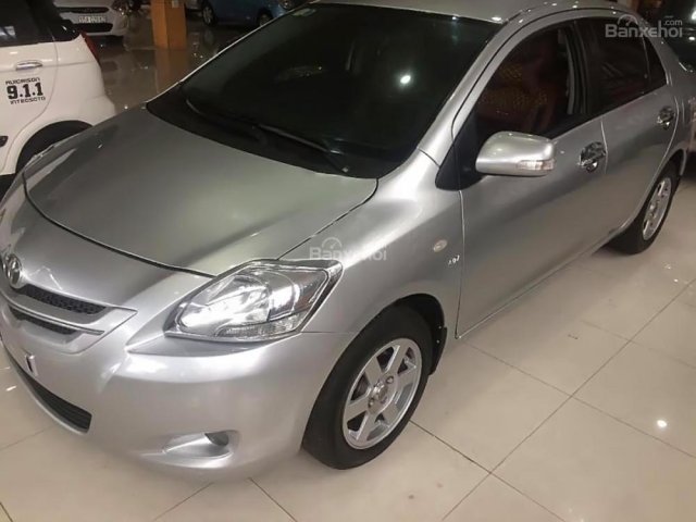 Cần bán gấp xe cũ Toyota Vios 1.5 MT năm sản xuất 2008, màu bạc 