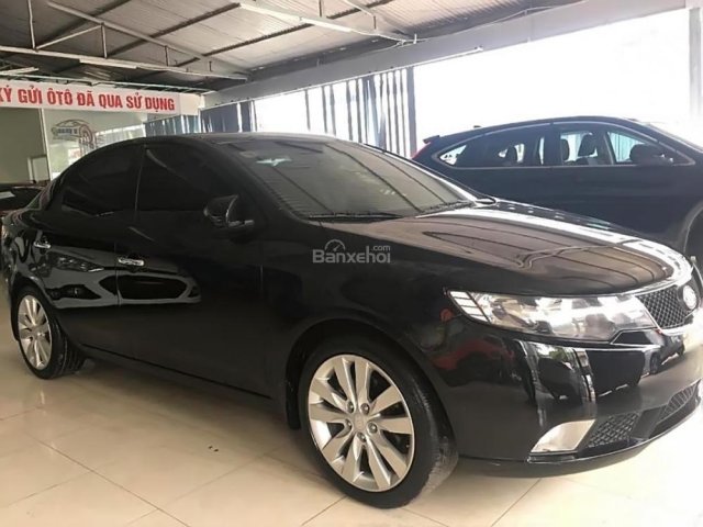 Cần bán lại xe Kia Forte SLi 1.6 AT đời 2010, màu đen, nhập khẩu  