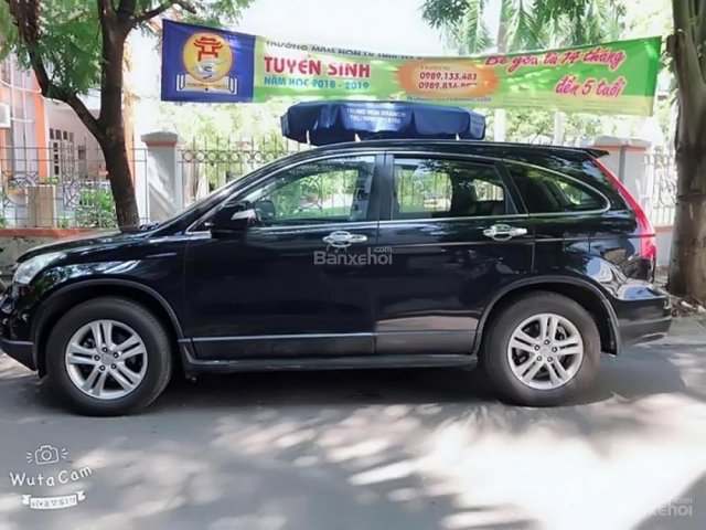 Bán xe Honda CR V 2.4 AT sản xuất 2011, màu đen chính chủ, 656 triệu