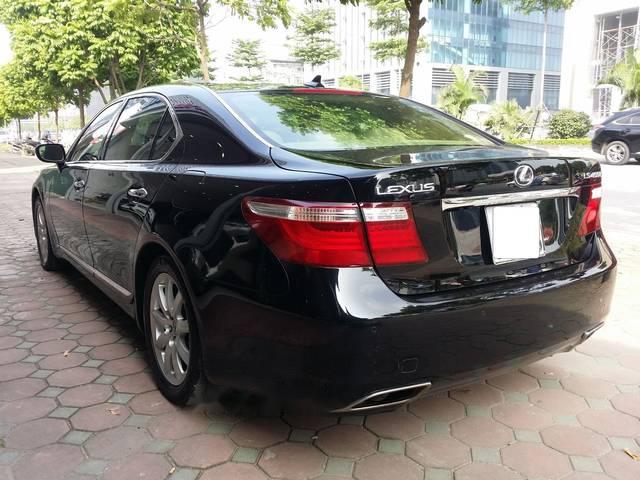 Cần bán lại xe Lexus LS 460L đời 2007, màu đen, giá tốt