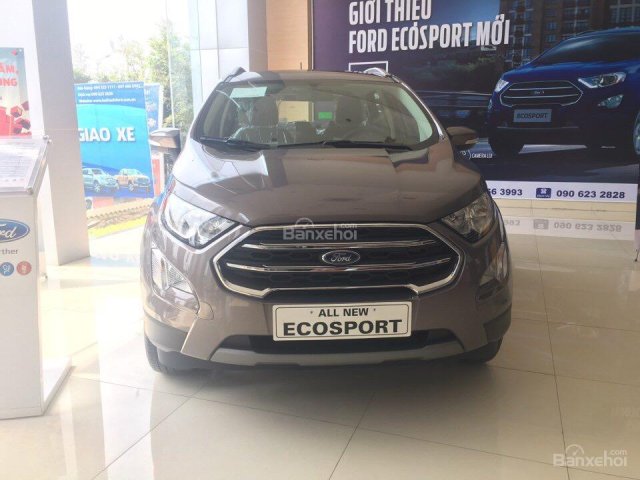 Bán Ford Ecosport Titanium 2019 màu xám, giao xe tại Bắc Ninh, hỗ trợ trả góp lãi suất thấp. LH: 0941921742