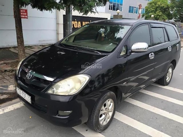 Bán Toyota Innova năm sản xuất 2007, màu đen