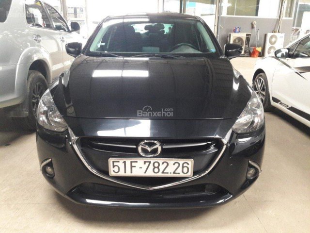 Bán Mazda 2 sedan 1.5AT màu đen VIP số tự động, sản xuất 2016, biển Sài Gòn