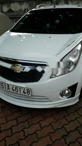 Bán Chevrolet Spark 1.2 LT năm 2014, màu trắng