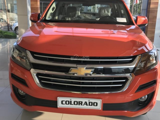 Bán ô tô, pick up truck, Chevrolet Colorado đời 2018, 1 cầu, số tự động, 90 triệu lăn bánh, hỗ trợ vay 90% giá xe