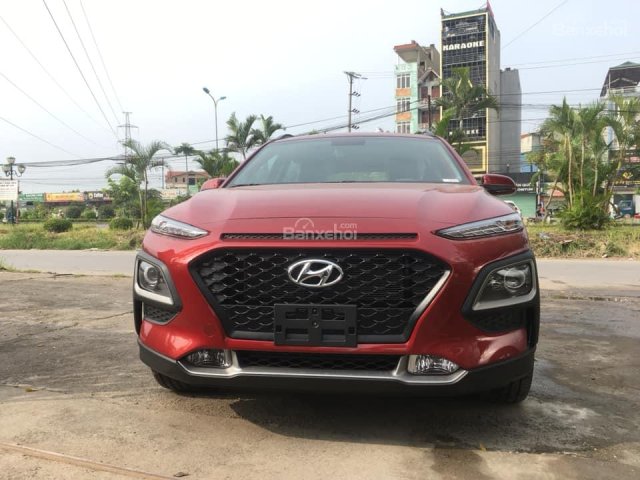 Cần bán Hyundai Kona 2019, màu đỏ Hyundai chính hãng Thành Công 09818816220