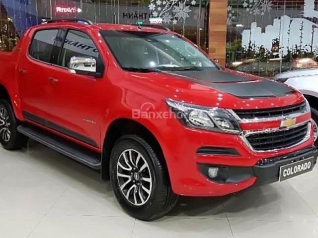 Bán Chevrolet Colorado High Country 2.5 VGT đời 2018, màu đỏ 