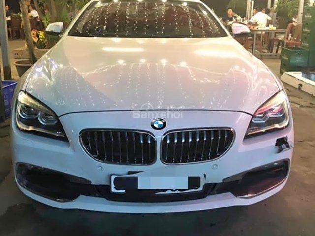 Cần bán gấp BMW 6 Series sản xuất 2017, màu trắng, xe nhập như mới