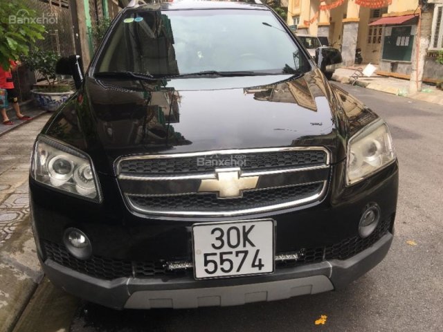 Bán Chevrolet Captiva LTZ đời 2008, màu đen