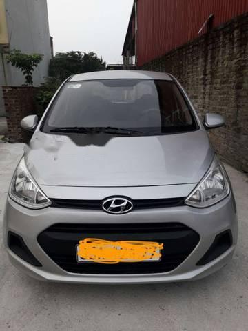 Bán Hyundai Grand i10 sản xuất 2014, màu bạc, giá tốt