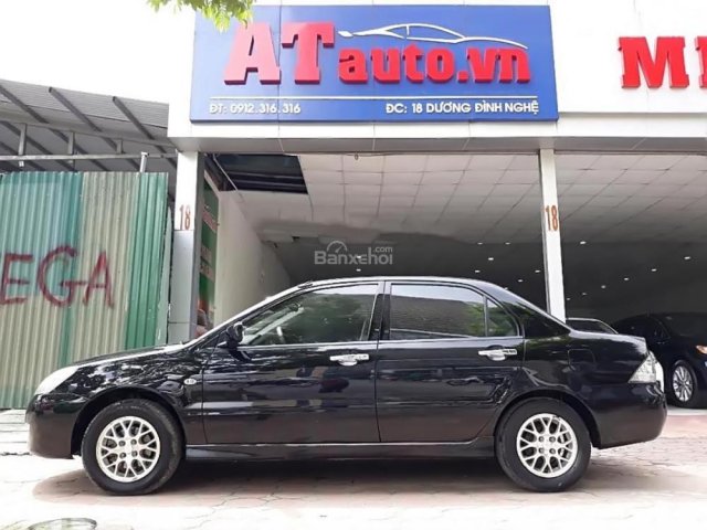 Cần bán gấp Mitsubishi Lancer Gala GLX 1.6AT đời 2005, màu đen như mới, 265 triệu