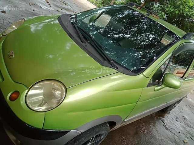 Cần bán gấp Daewoo Matiz đời 2007, màu xanh lam 