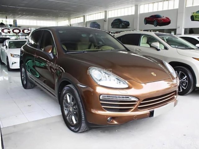 Cần bán lại xe Porsche Cayenne năm 2011, màu nâu, nhập khẩu nguyên chiếc số tự động