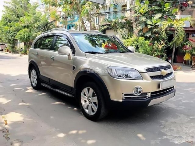 Bán Chevrolet Captiva LTZ Maxx 2.4 AT 2009, màu vàng 