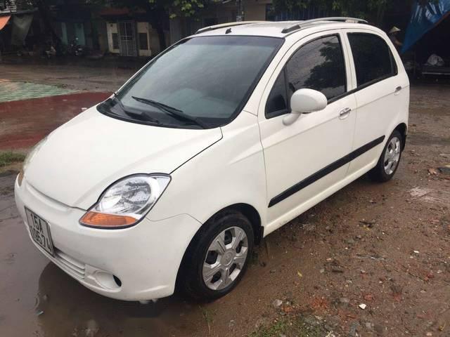 Bán ô tô Chevrolet Spark đời 2009, màu trắng xe gia đình 