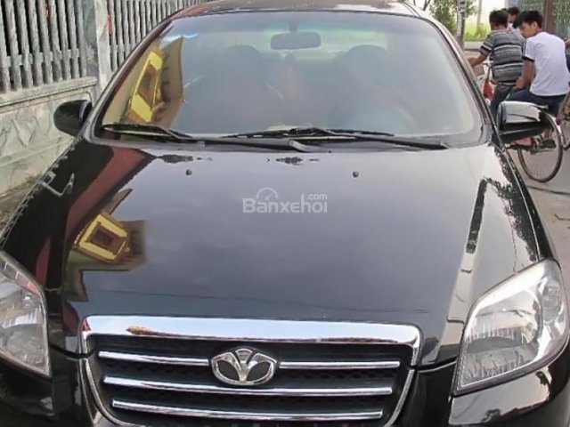 Cần bán lại xe Daewoo Gentra SX 1.5 MT sản xuất 2011, màu đen còn mới, giá 178tr