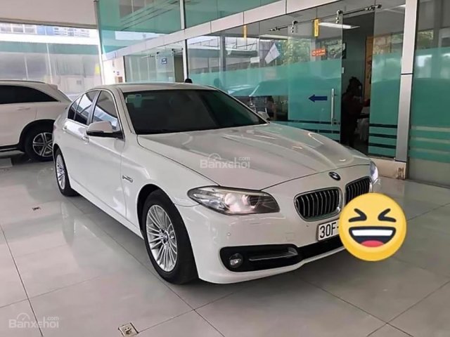 Bán BMW 5 Series 520i đời 2015, màu trắng, nhập khẩu nguyên chiếc