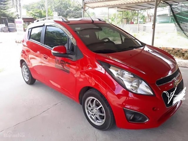 Bán Chevrolet Spark Ltz sản xuất 2015, màu đỏ