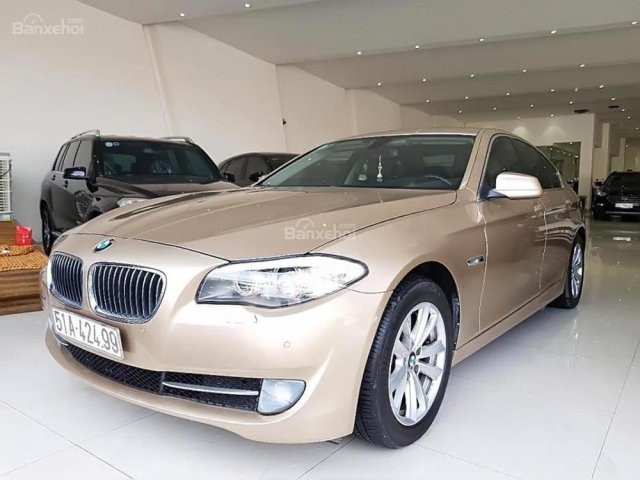 Bán BMW 5 Series 523i năm sản xuất 2011, màu vàng