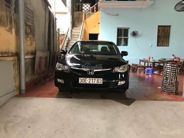 Bán Honda Civic 2.0 AT năm sản xuất 2007, màu đen 