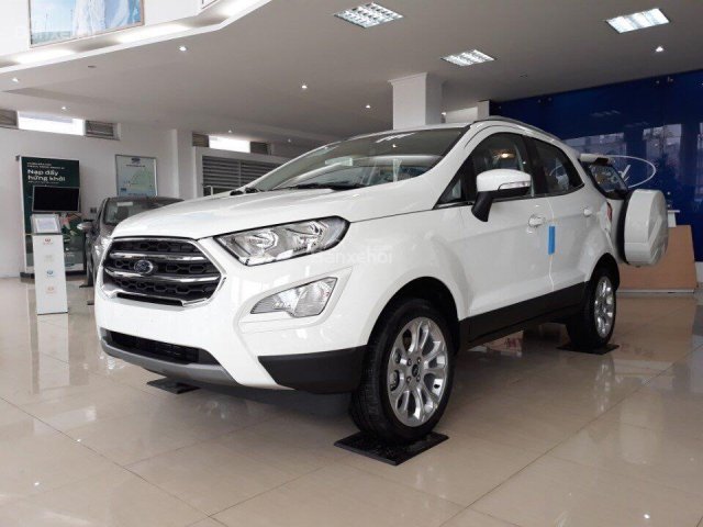 Bán Ford Ecosport 1.0 Ecoboost màu trắng, giá tốt, giao ngay, hỗ trợ trả góp LH: 0941921742