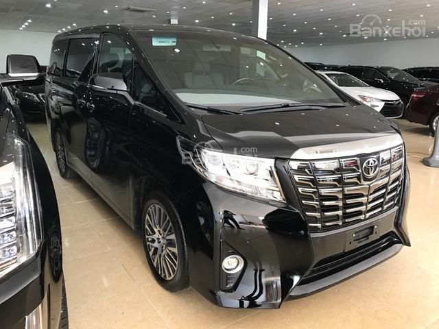 Bán xe Toyota Alphard Executive Lounge đời 2017, màu đen, xe nhập mới