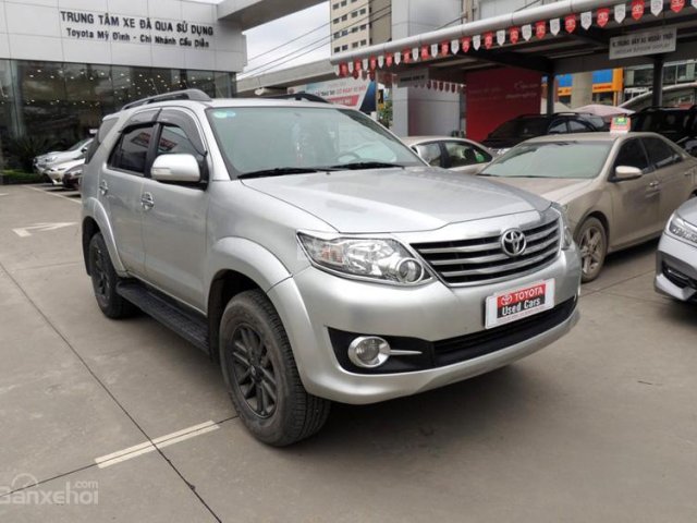 Bán ô tô Toyota Fortuner V 4X2AT 2016 - Màu bạc