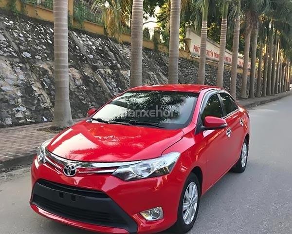 Chính chủ bán lại xe Toyota Vios đời 2014, màu đỏ