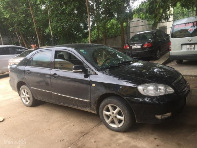 Bán Toyota Corolla altis năm 2003, màu đen, giá 165tr0