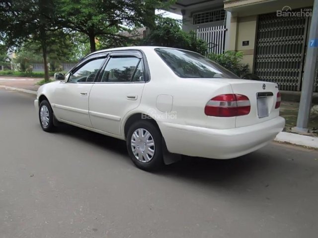 Cần bán lại xe Toyota Corolla 1.3 MT đời 2000, màu trắng, 163tr