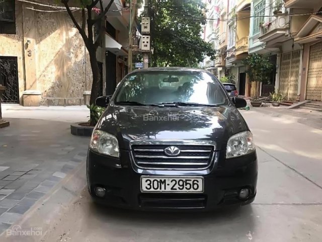 Bán xe Daewoo Gentra 1.5MT 2009, màu đen, giá chỉ 185 triệu