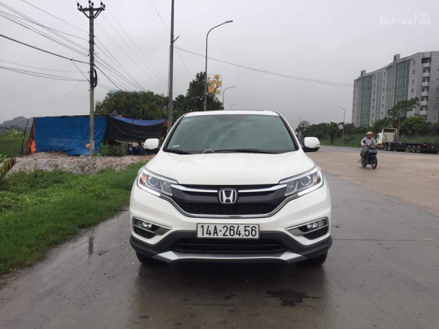 Bán ô tô Honda CR V 2.4TG sản xuất 2017, màu trắng