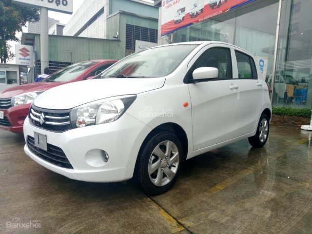 Bán xe Suzuki Celerio 2018, màu trắng, xe nhập. Lh 0985.547.829