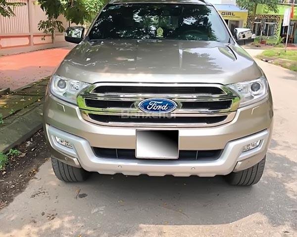 Bán xe Ford Everest Titanium 2.2L 4x2 AT đời 2017, nhập khẩu, xe đi chuẩn 17.000km