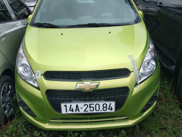 Bán ô tô Chevrolet Spark đời 2017, màu xanh lam, 205tr