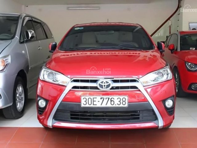 Chính chủ bán Toyota Yaris 1.5G sản xuất 2017, màu đỏ, nhập khẩu