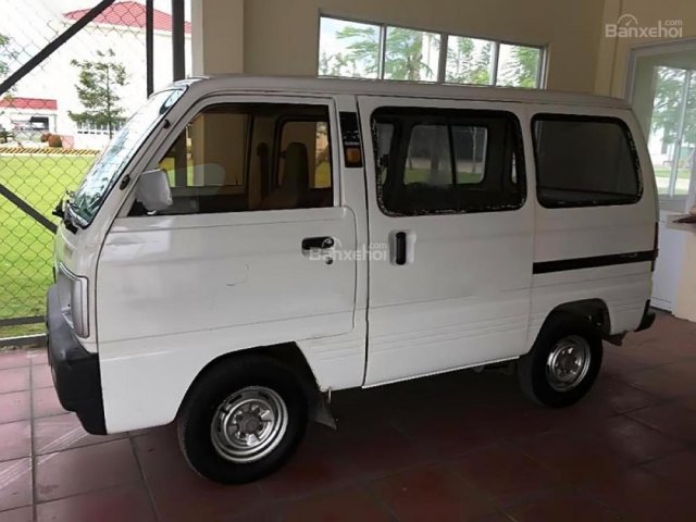 Bán Suzuki Super Carry Van đời 2012, màu trắng, 7 chỗ