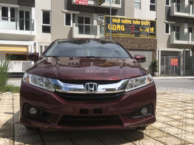 Bán ô tô Honda City sản xuất 2016 màu mận