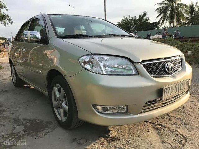 Bán Toyota Vios 1.5 G năm sản xuất 2005, màu vàng, 205tr