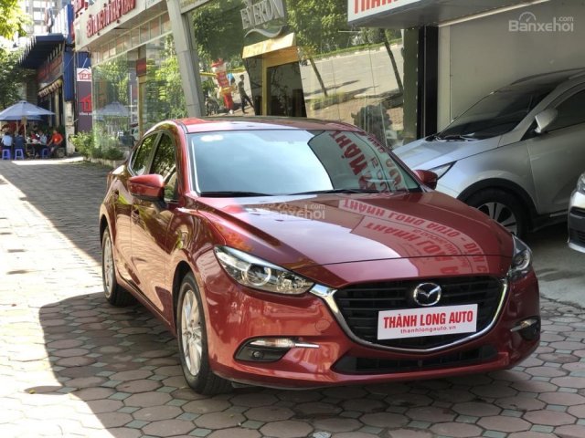 Cần bán Mazda 3 1.5 Facelift đời 2017, màu đỏ Hà Nội