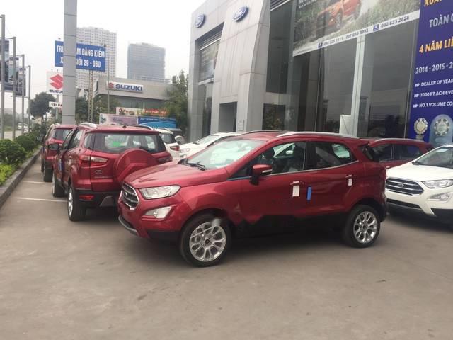Bán xe Ford EcoSport năm sản xuất 2018, màu đỏ, giá 525tr