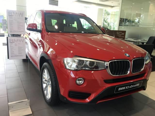 Bán xe BMW X3 đời 2017, màu đỏ, nhập khẩu nguyên chiếc