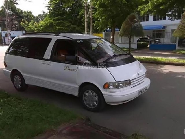 Bán Toyota Previa 2.4 AT đời 1992, màu trắng, nhập khẩu nguyên chiếc