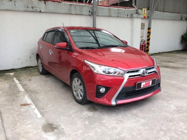 Bán Yaris G 2017 đỏ đô nhập Thái, giá thương lượng