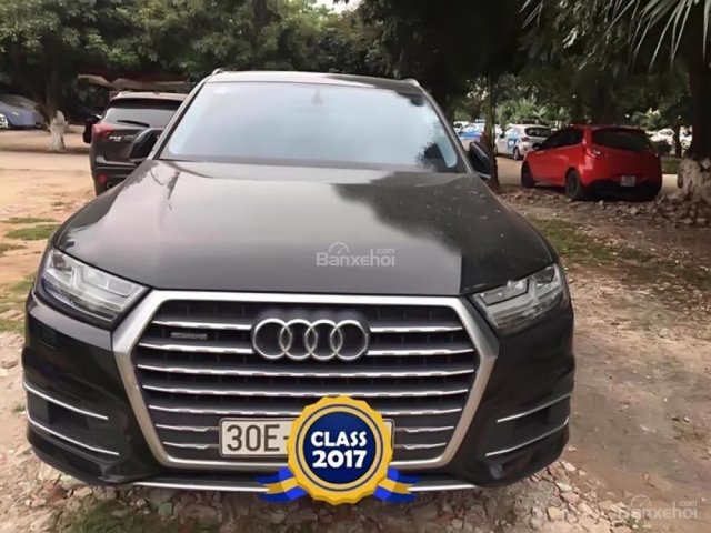 Bán xe Audi Q7 2.0 AT đời 2017, màu đen, nhập khẩu nguyên chiếc như mới